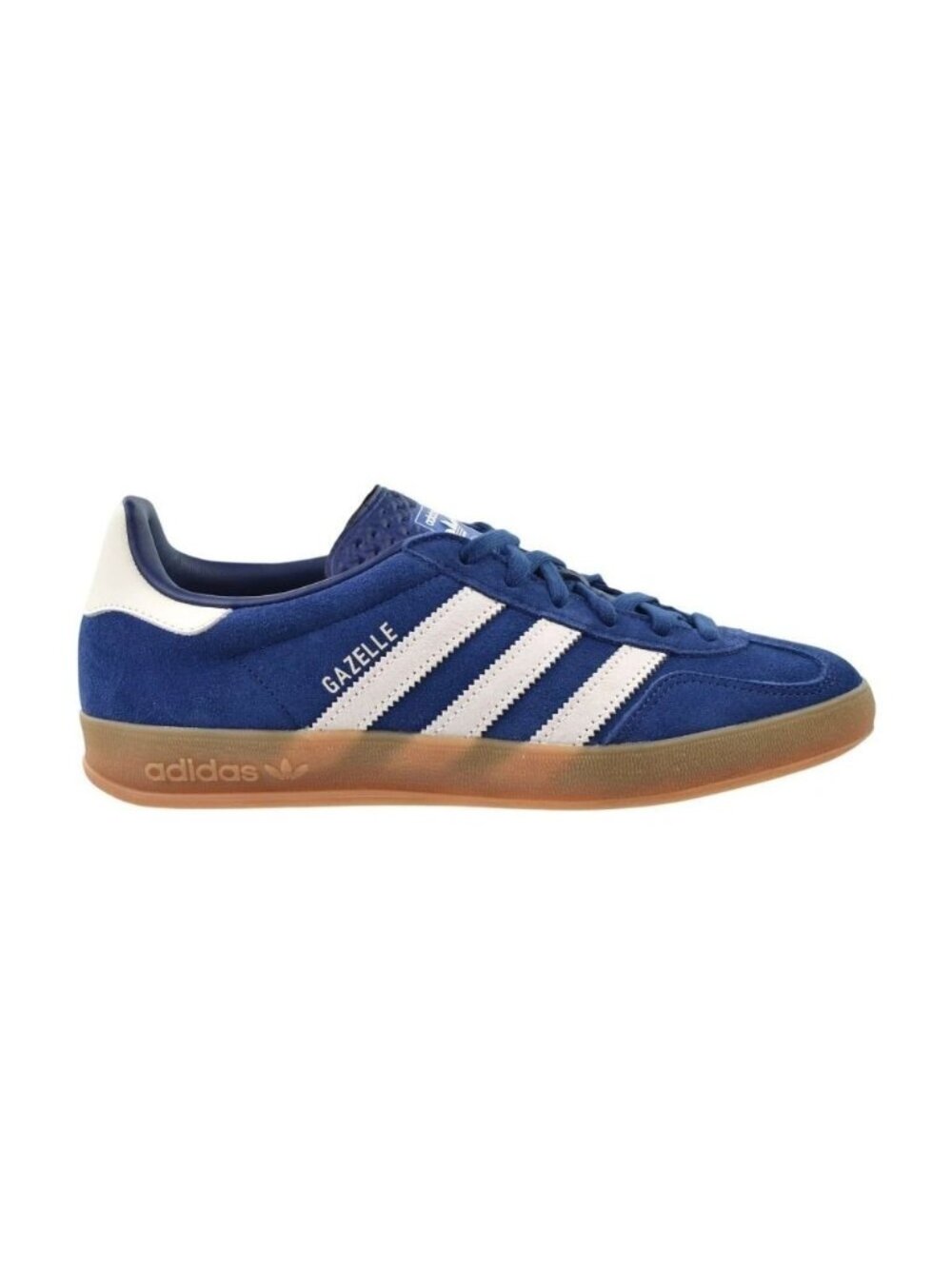 adidas Gazelle Indoor - Size 9 Men's Sneakers Blue Cream White Gum JR0606 NEW